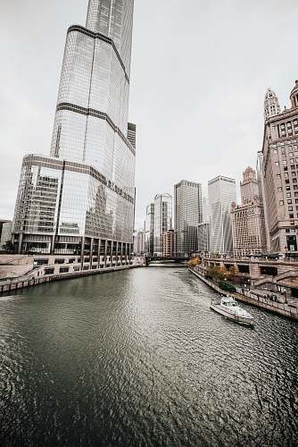 city glass building building